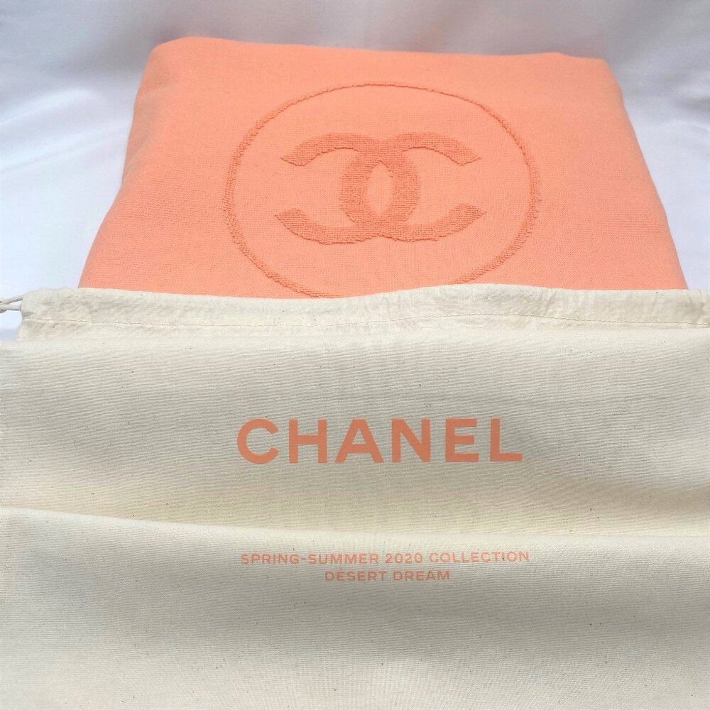 Chanel Peach Beach Towel - 2020 Desert Dream
